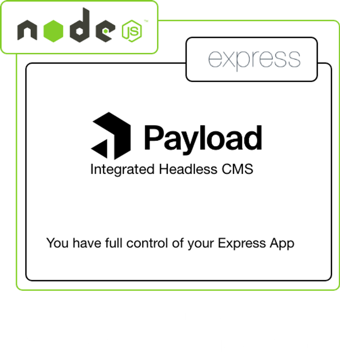 ExpressJs Server integrated with Payload CMS out of the box